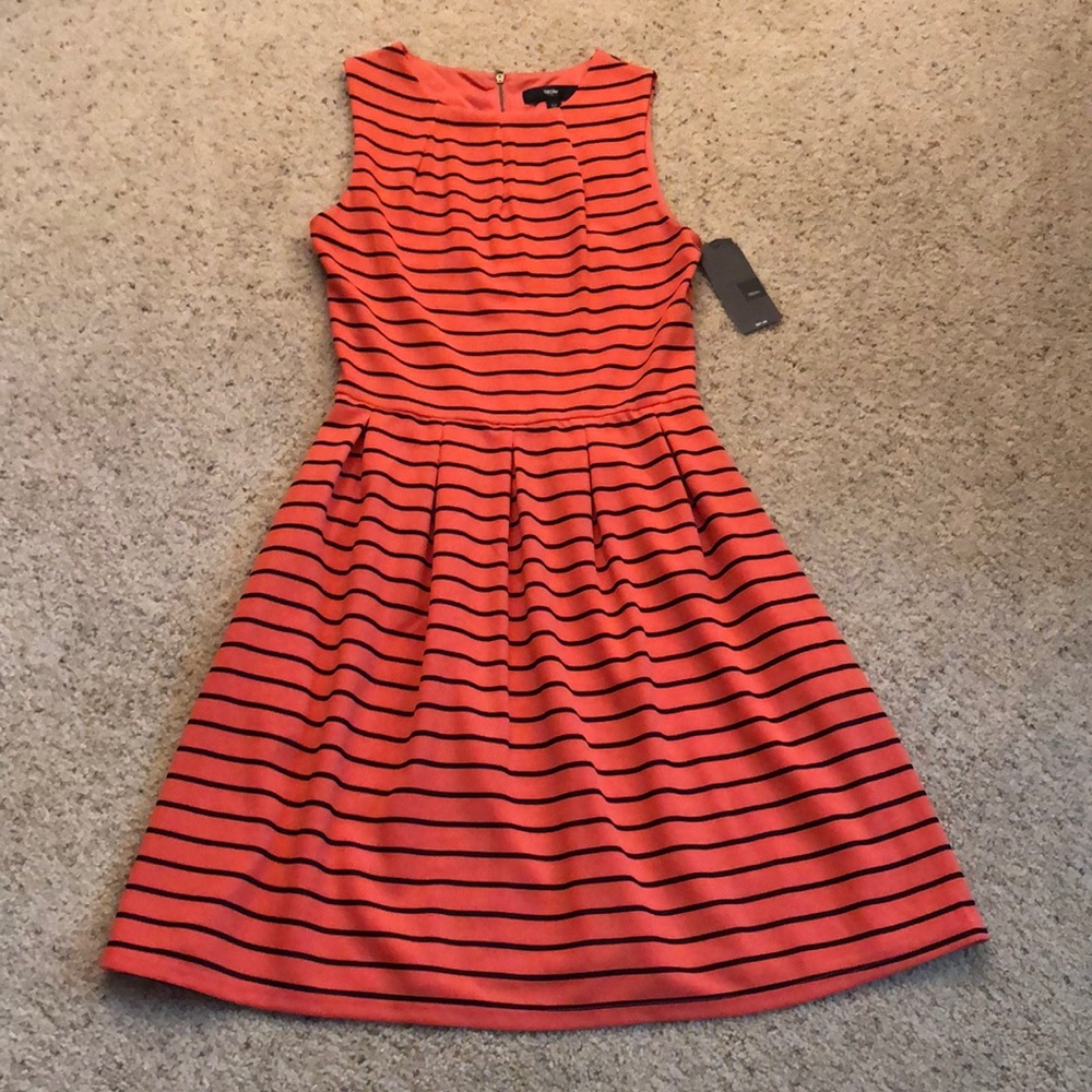 Orange Striped Dress - New with tags!